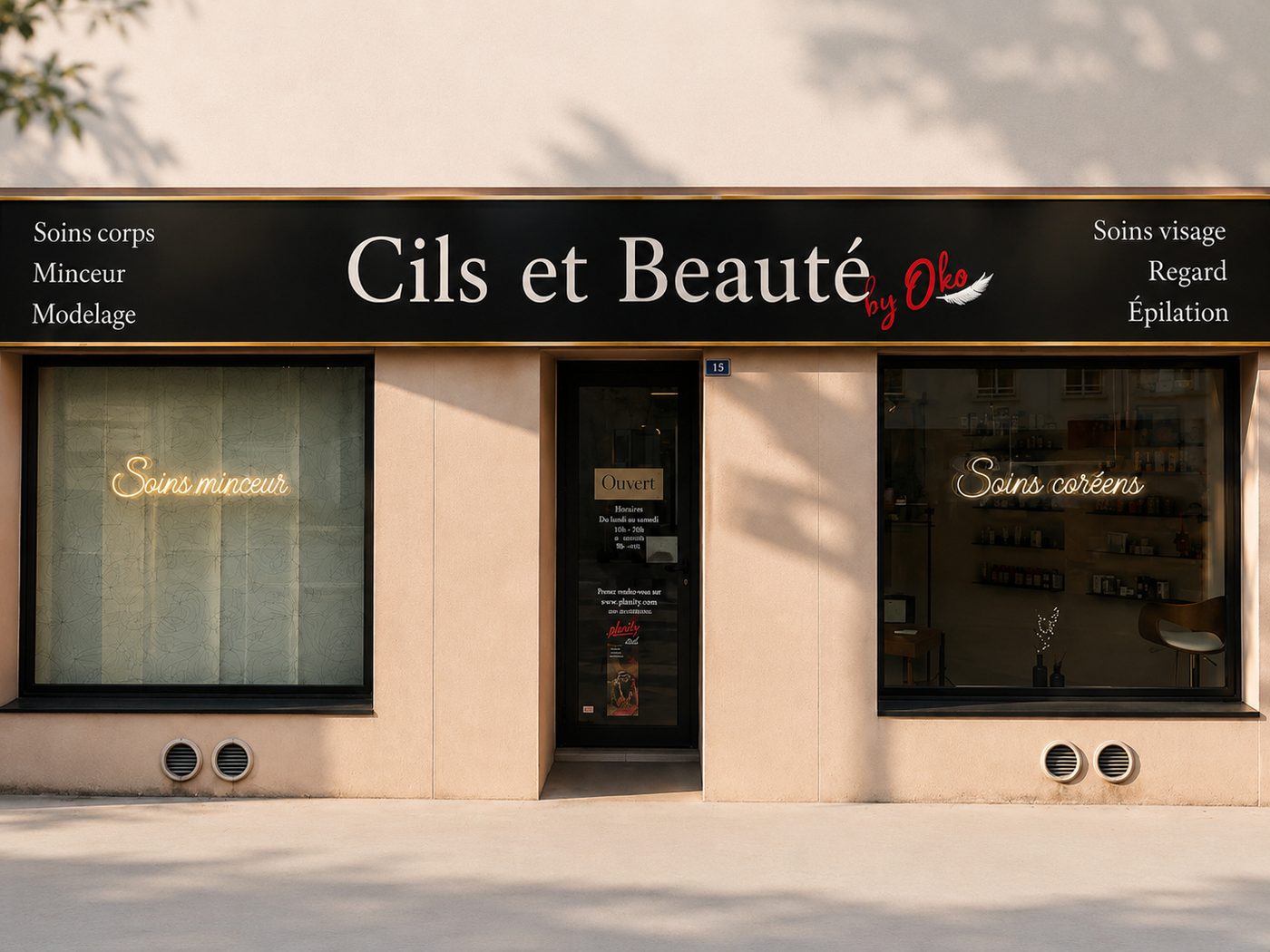 Façade de l'institut