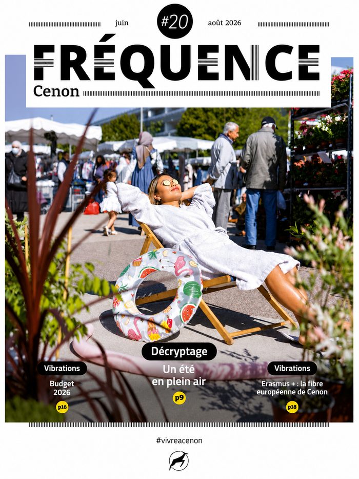 Couverture du magazine Fréquence Cenon numéro 20